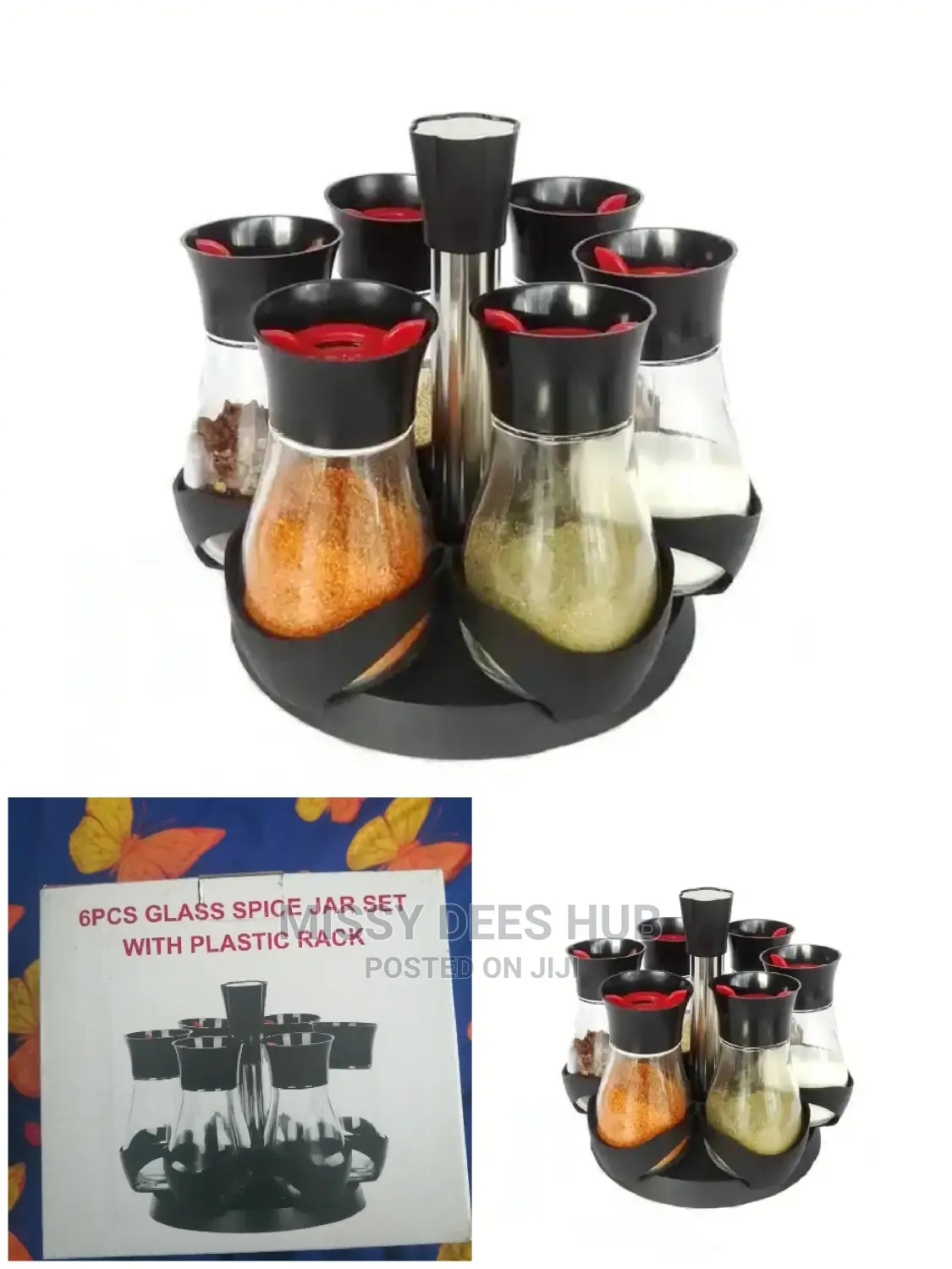 6pcs Spice Rack