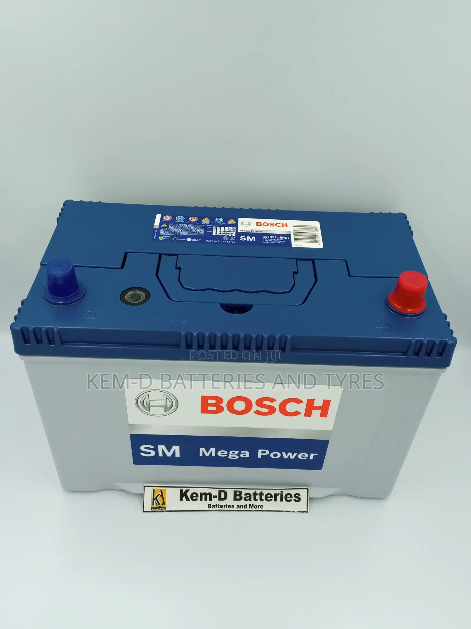 17 Plates Bosch Car Battery Block Type Land Cruiser