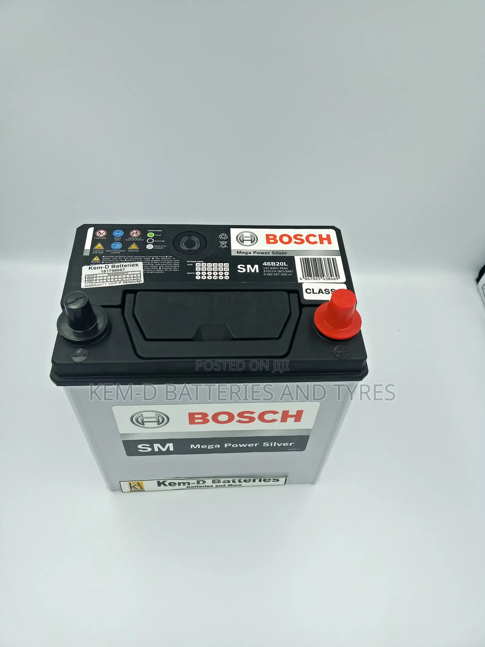 11 Plates Bosch Car Battery For I10
