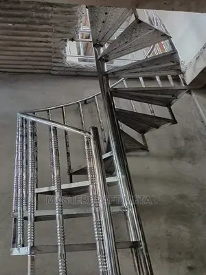Spiral Stainless Steel Staircase Balustrade