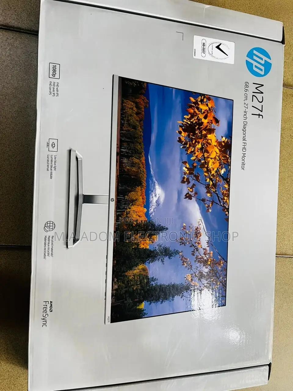 Tear Rubber HP M27f FHD Monitor