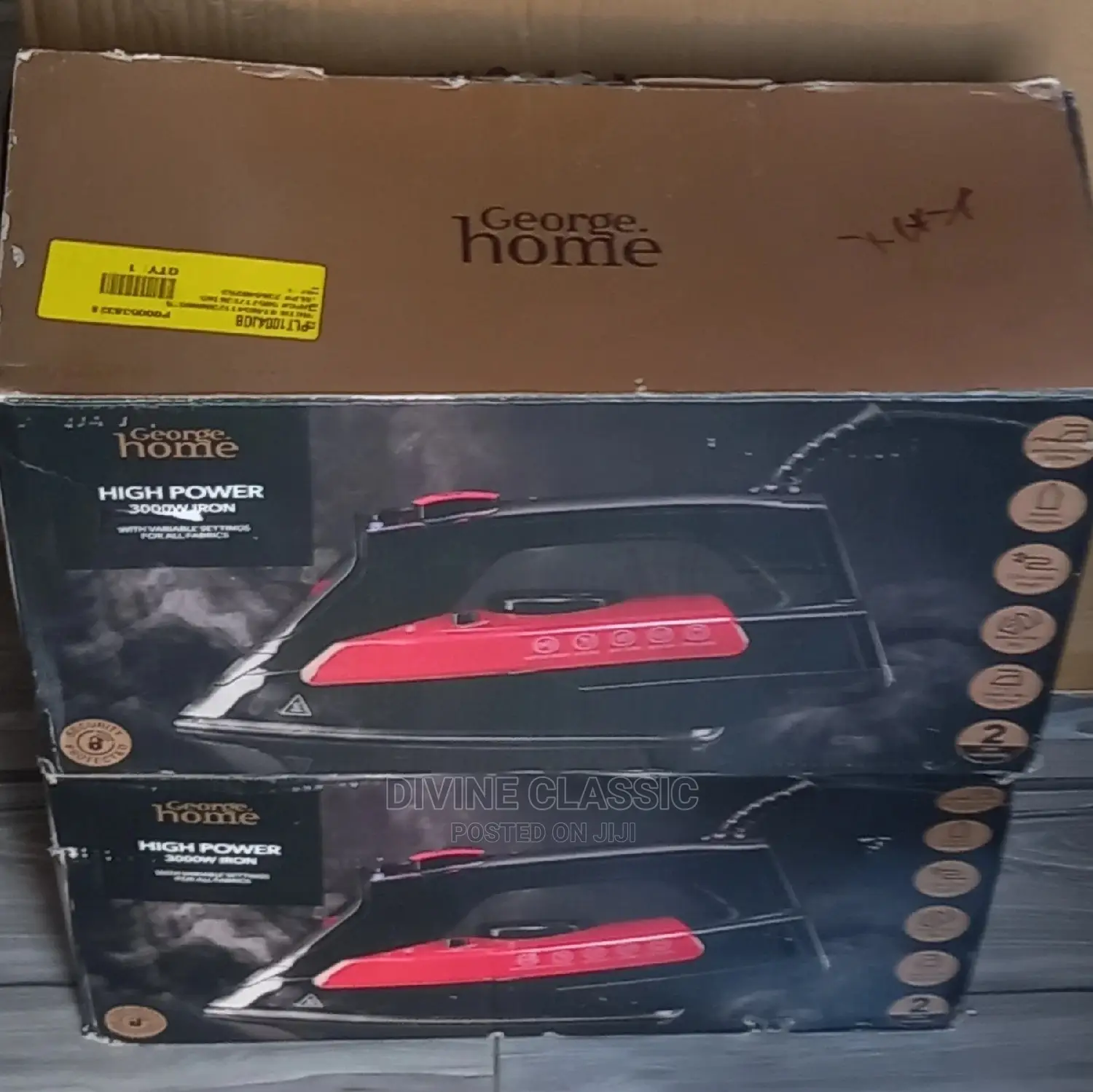 George Home High Power 3000w Steam Iron