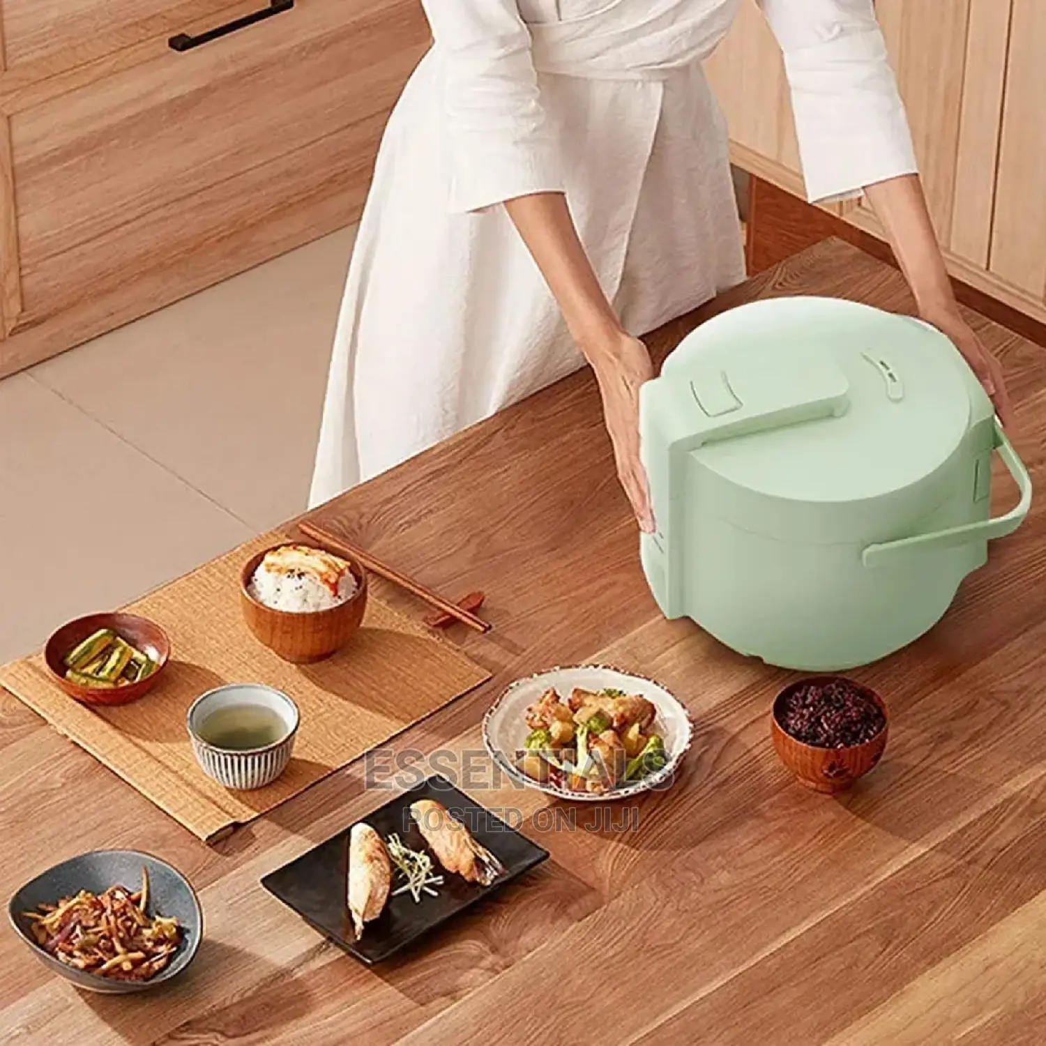 2l Mini Rice Cooker With Keep-Warm Function