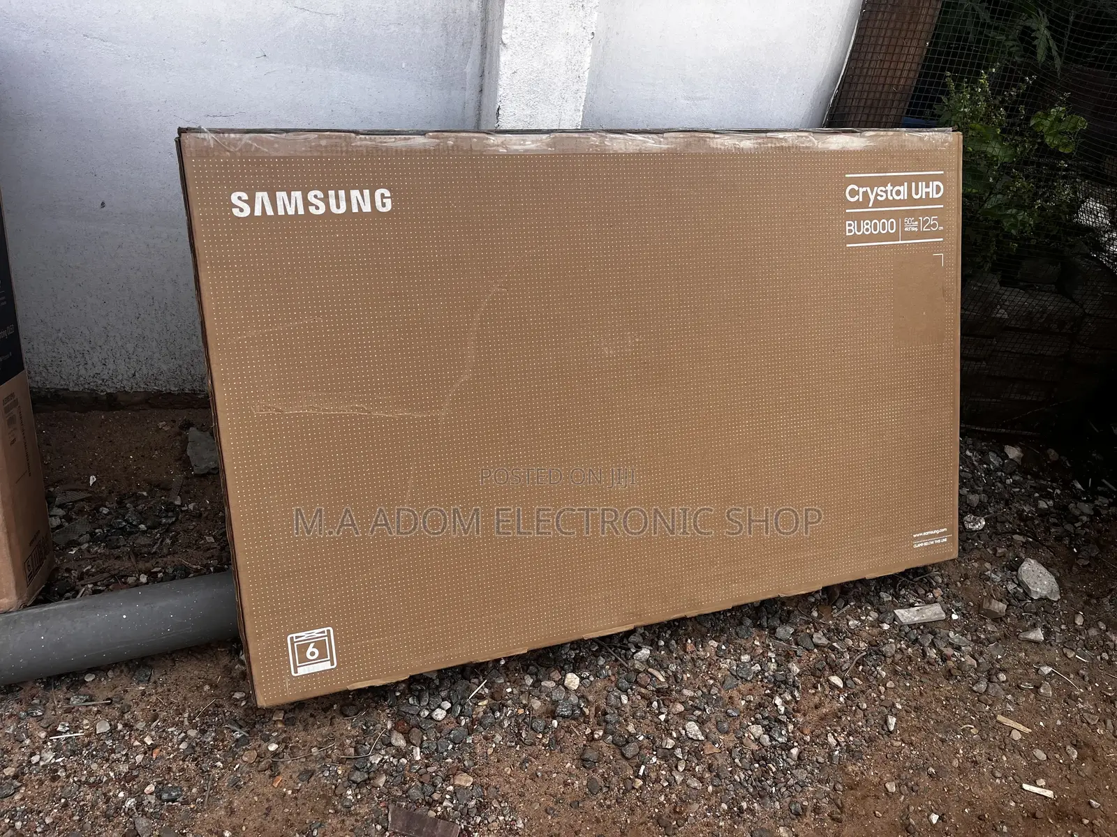 Dynamic Crystal Samsung 50" BU8000 Crystal UHD Smart TV