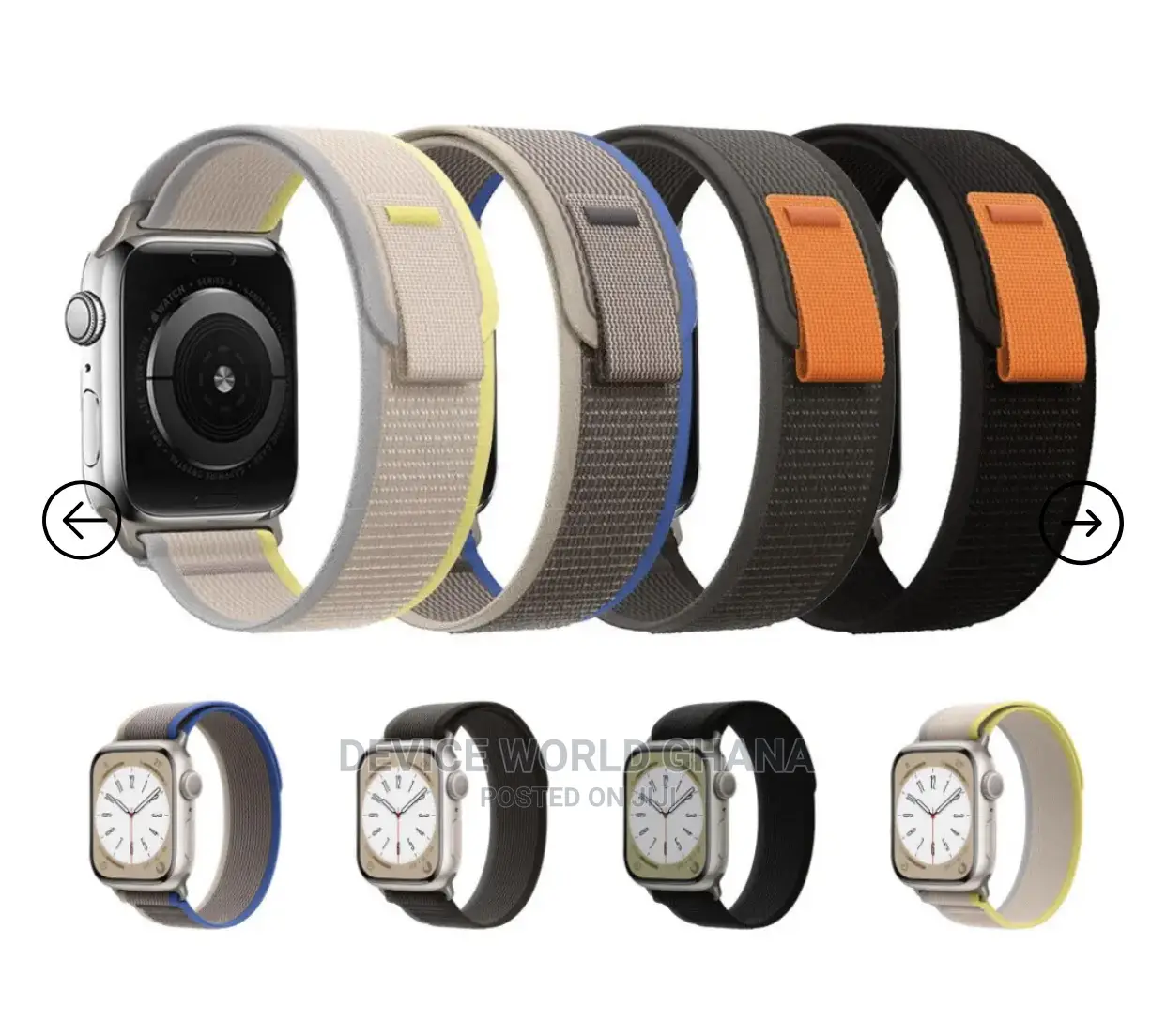 Trail Loop Strap for Apple Watch Series 1-8