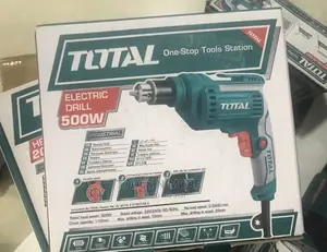 TOTAL Electric Drill (500W) -Keyed