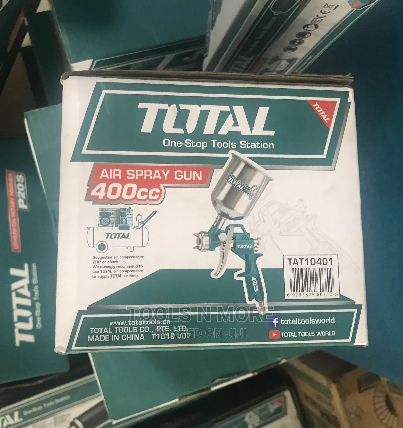 TOTAL Air Spray Gun (400cc)