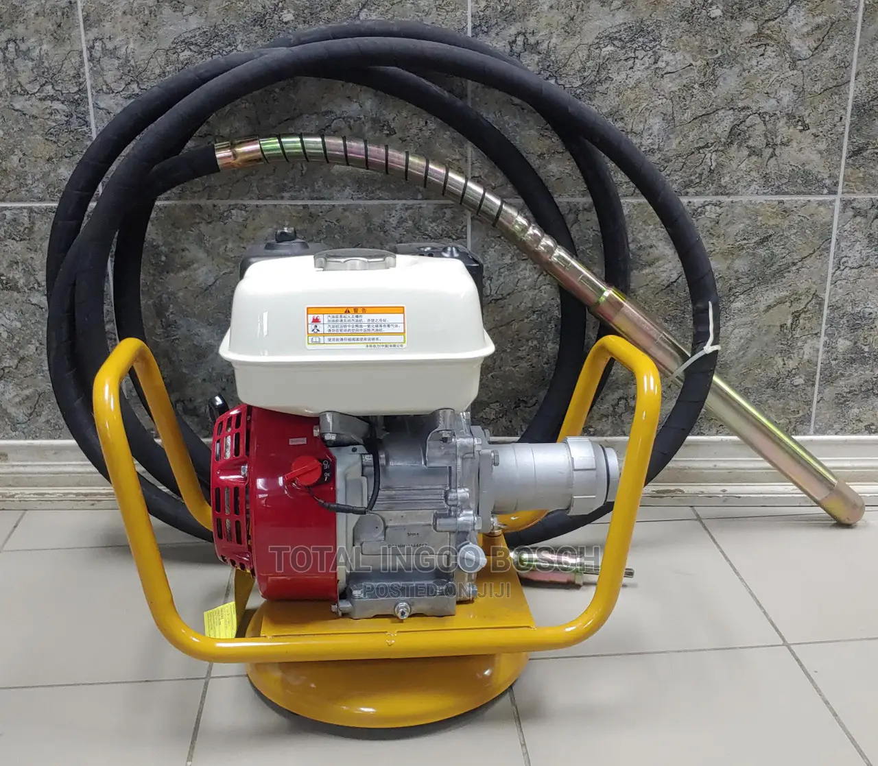 Honda Concrete Vibrator Honda +Poker Vibrator 7hp (4stroke) + 8mm Rode