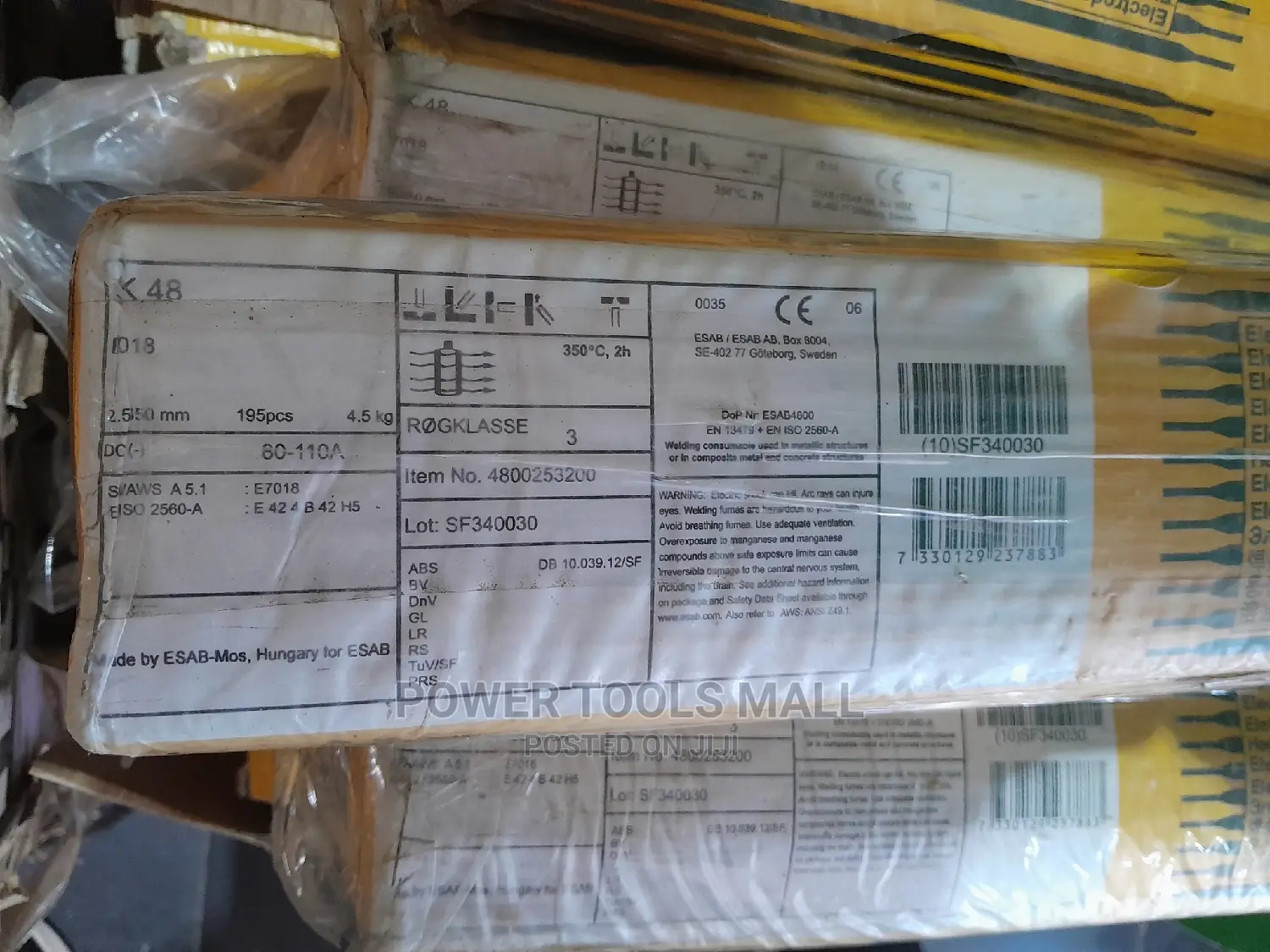 Esab Electrode E7108 3.2mm