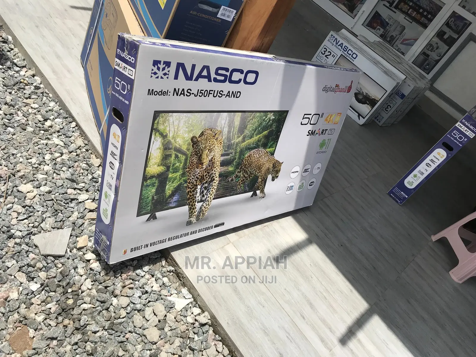 Nasco 50′′ Uhd Smart LED Tv.