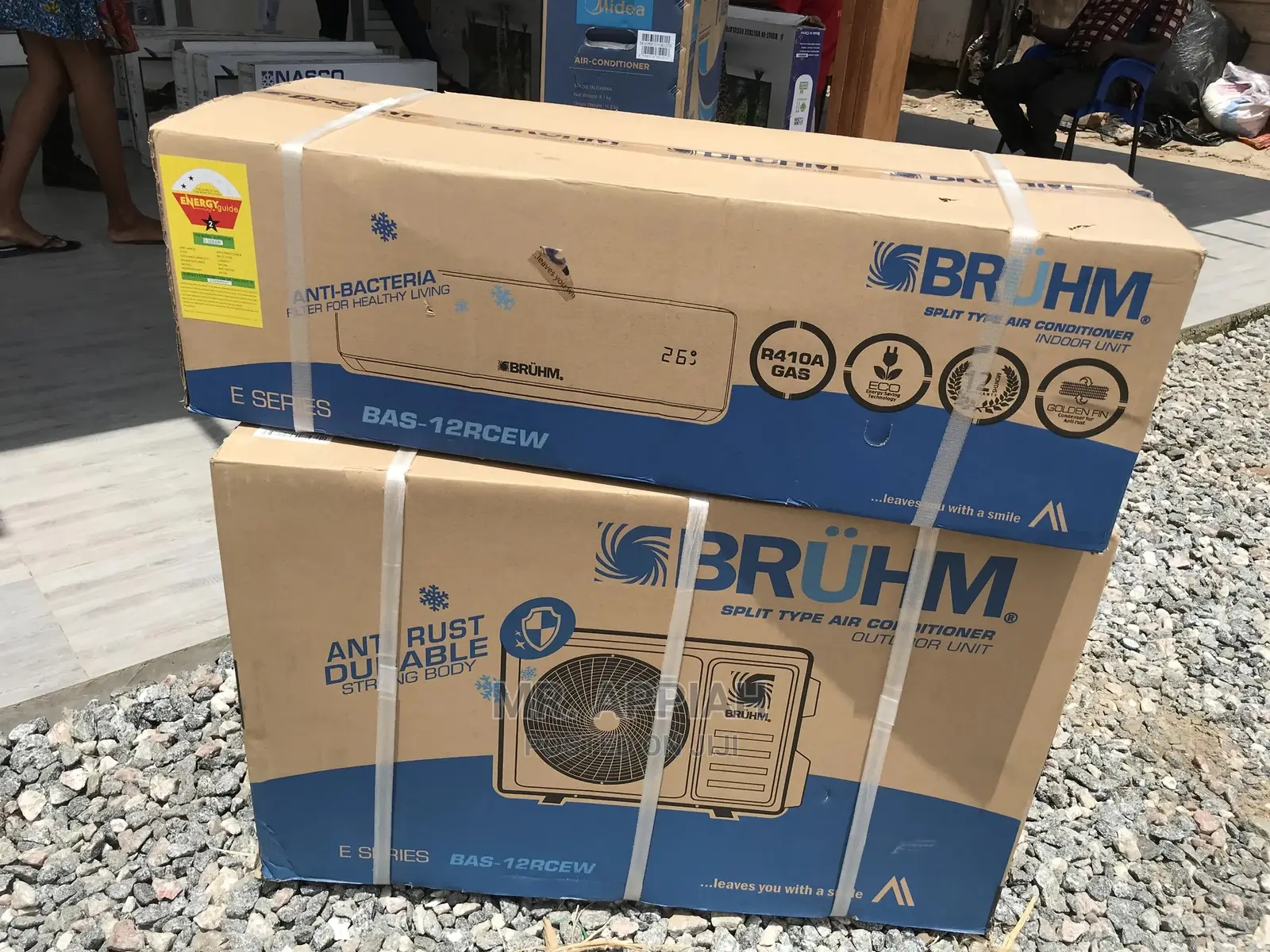 (BAS-12CREW) Quality Bruhm Air Conditioner 1.5hp