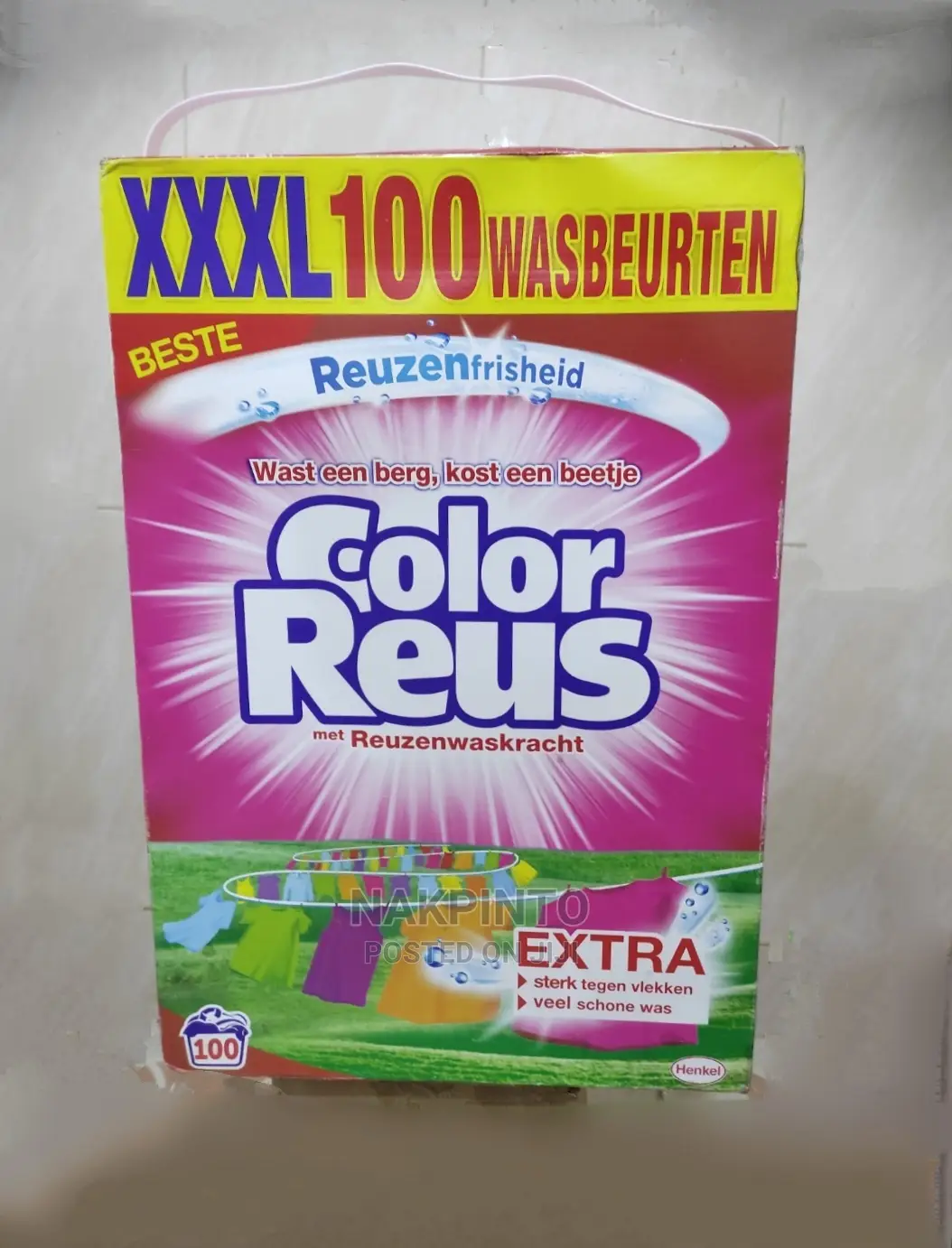 Omo Washing Powder ( XXXL 100 Washes Detergent )