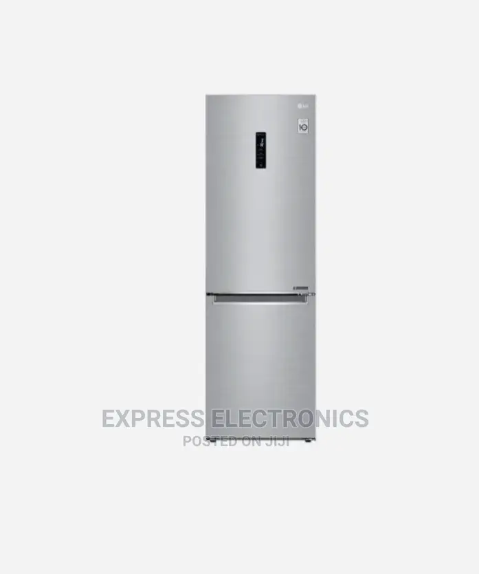 LG Bottom Freezer Refigerator 374L Silver Gc-B459nlhm.