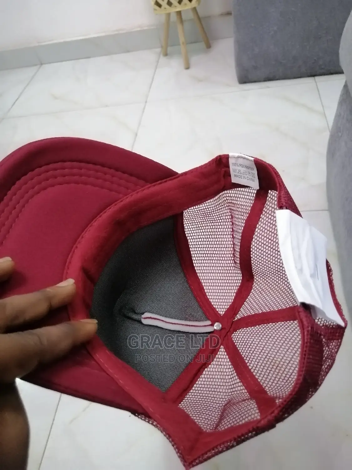 Half Net Baseball Cap