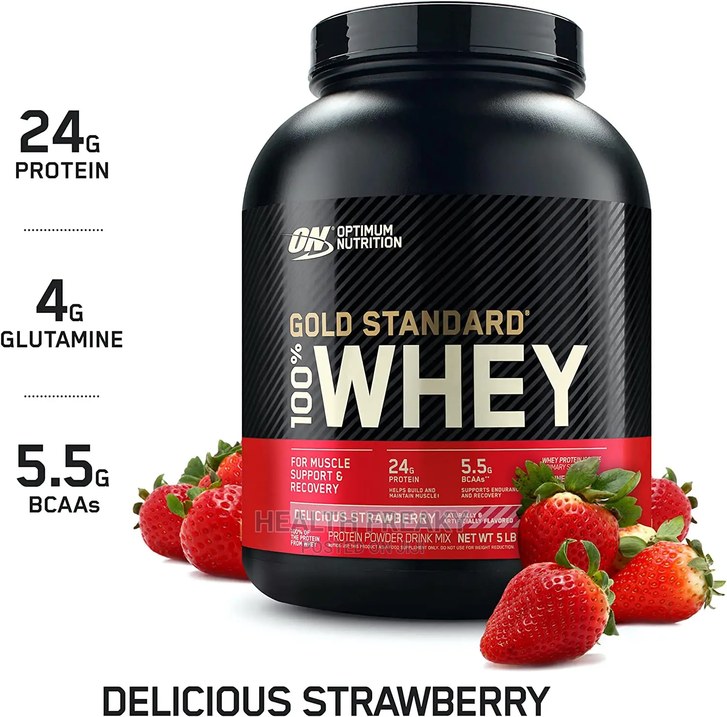 Gold Standard 100% Whey Protein Muscle Builder 5lb