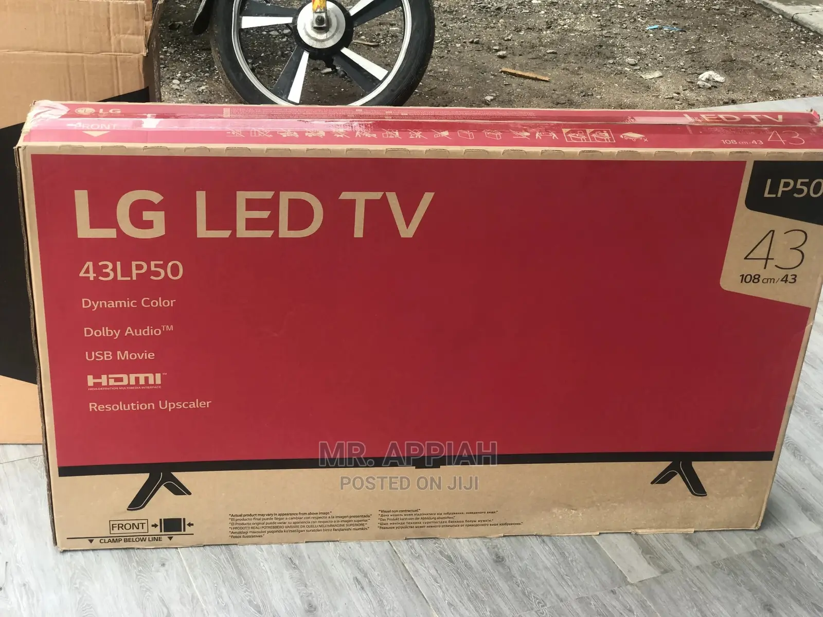 43 Inc Digital LG Tv(43LP5000PTA).