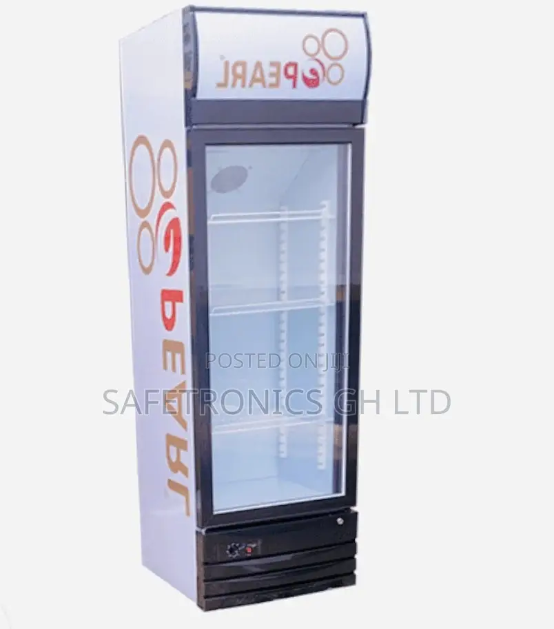 Pear PVC37 , 248 Litres GHC Double Glazed Store Fridge