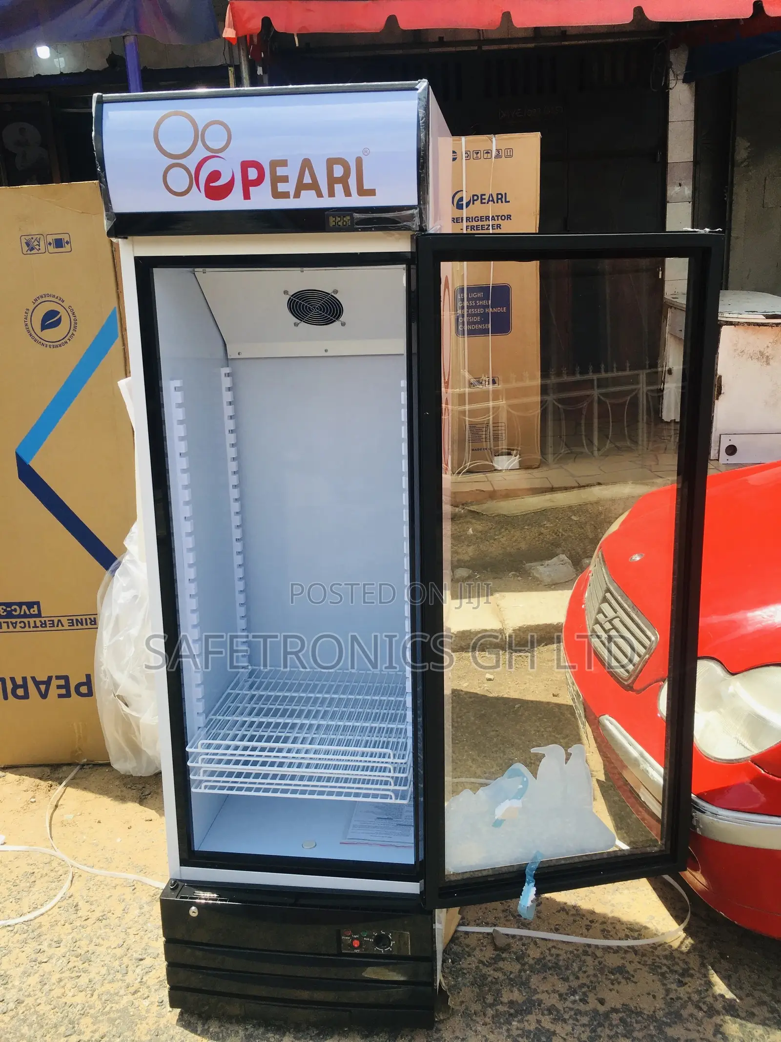 Pearl PVC-49 368L Single Door Display Fridge