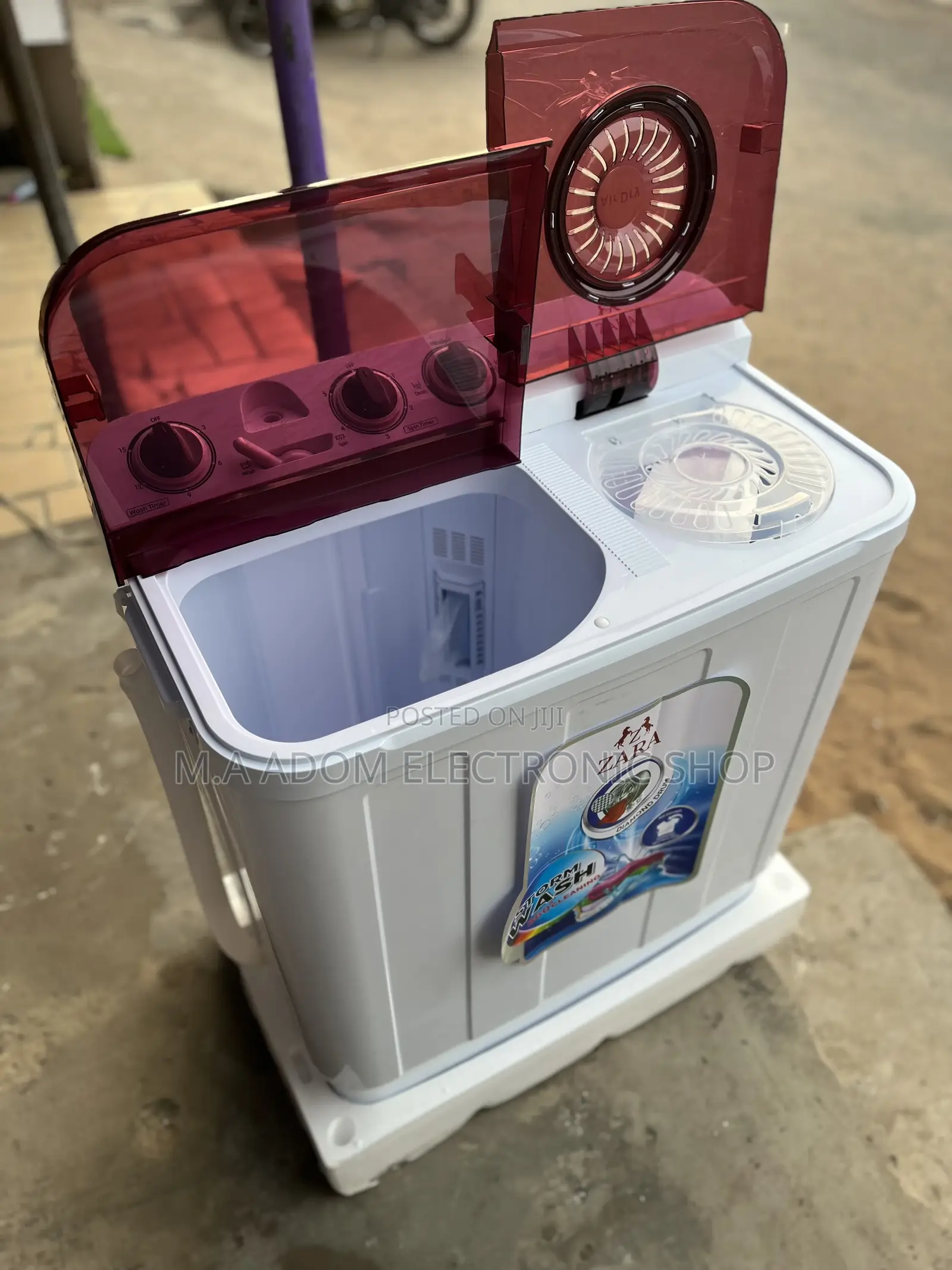 Easy Wash Zara Twin Tub Washing Machine 7kg