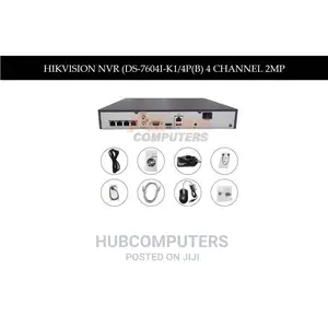 Hikvision NVR (Ds-7604i-/4p(B) 4 Channel 4mp