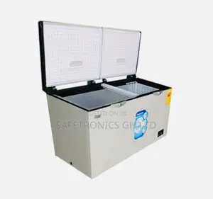Pearl 708ltrs Double Door Chest Freezer PCF-850(Silver)