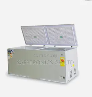 RCF-6040 (508ltr) Rainbow Chest Freezer 2door Sliver