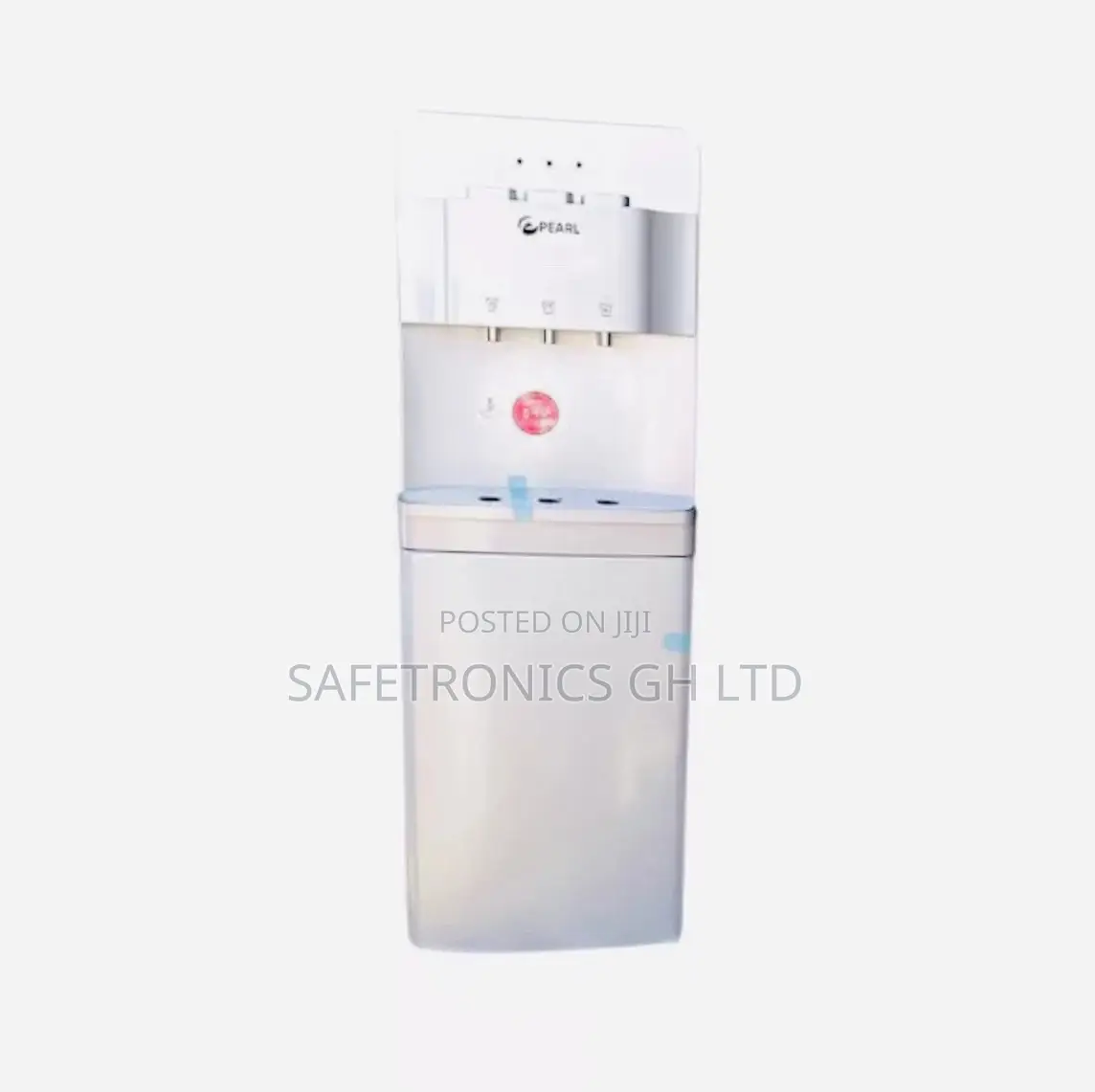 Pearl Water Dispenser With Fridge – Silver PWD-1009FSL