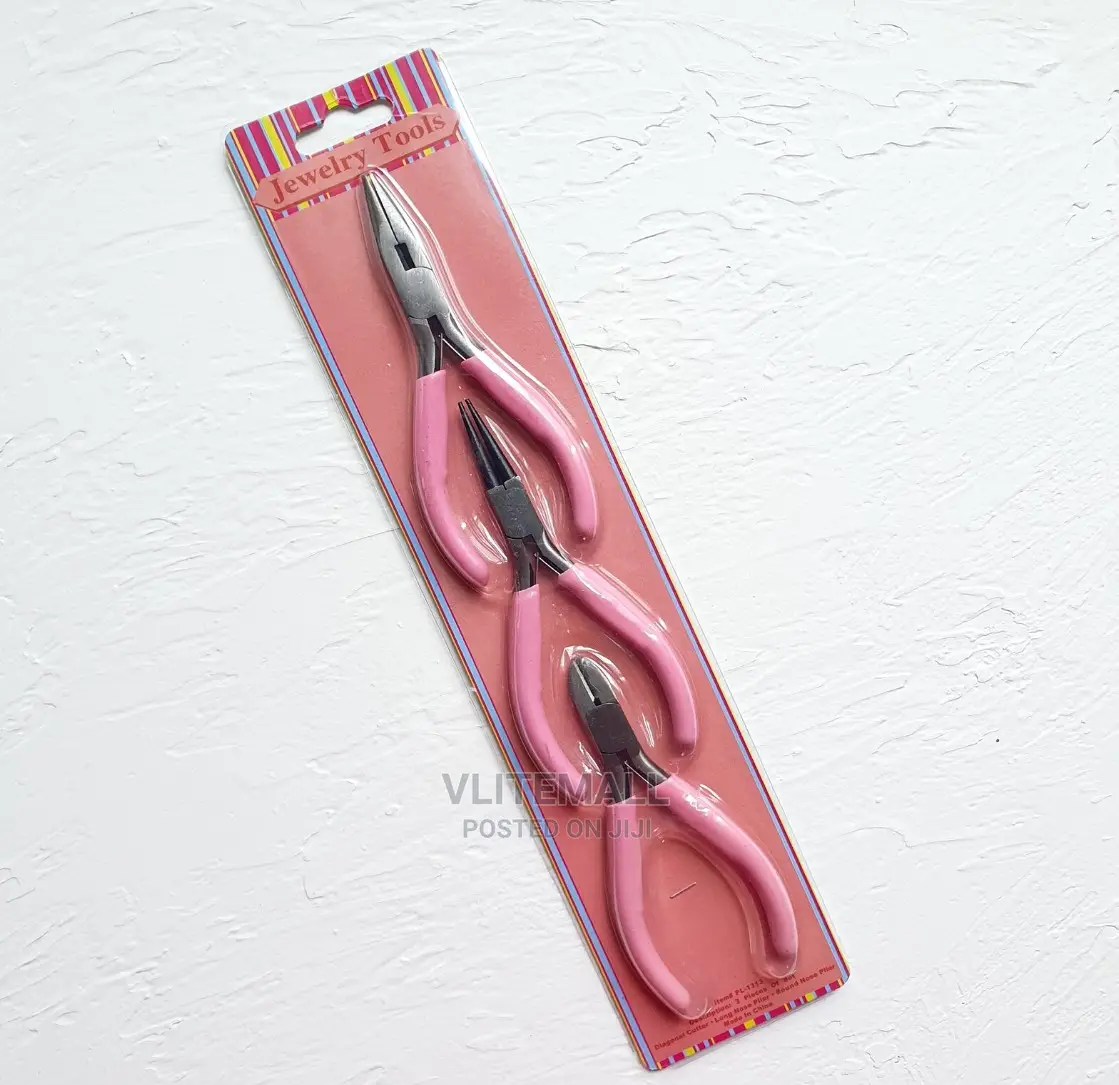A Set of 3 Jewelry Tools Pliers DIY