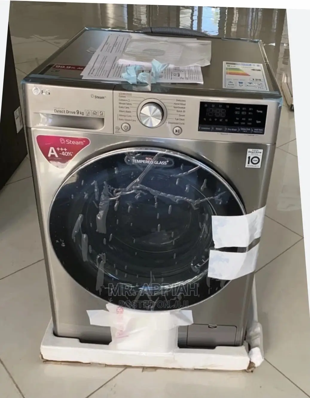 LG F4V5VYP2T, Front Load Washingmachine With AI Ddtechnology