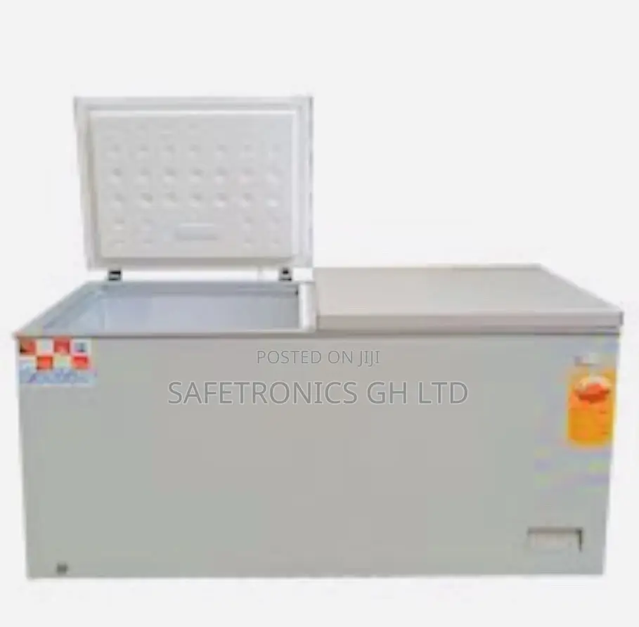 Pearl 708ltrs Double Door Chest Freezer PCF-850(Silver)