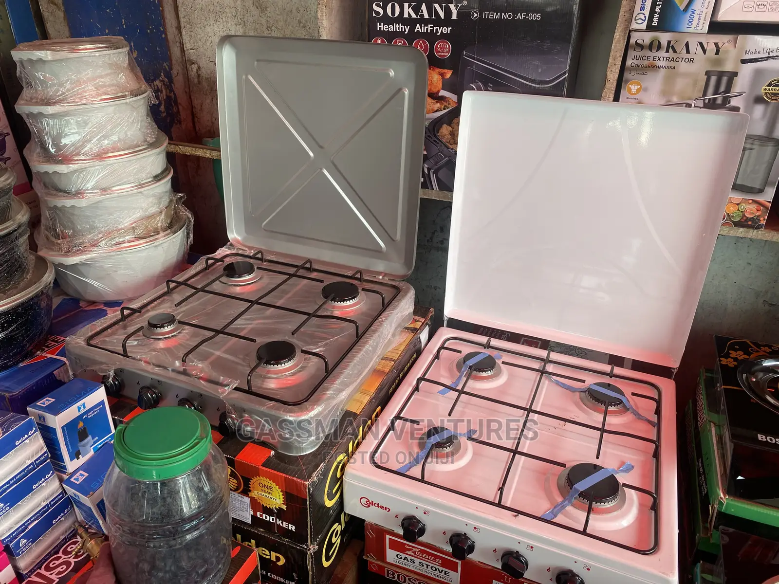 4 Burner Gas Stove