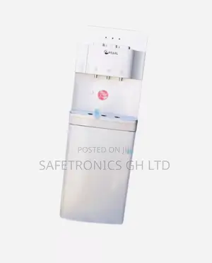 Pearl Water Dispenser With Fridge – Silver PWD-1009FSL