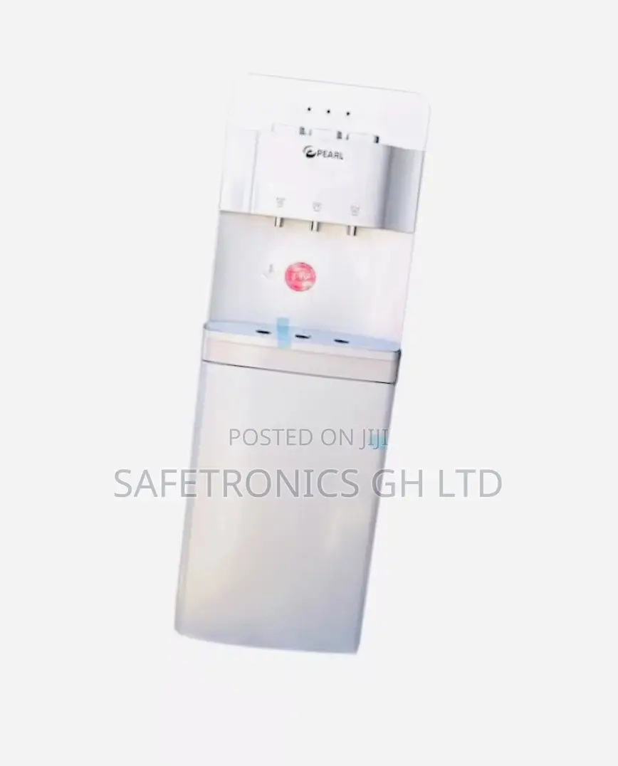 Pearl Water Dispenser With Fridge – Silver PWD-1009FSL