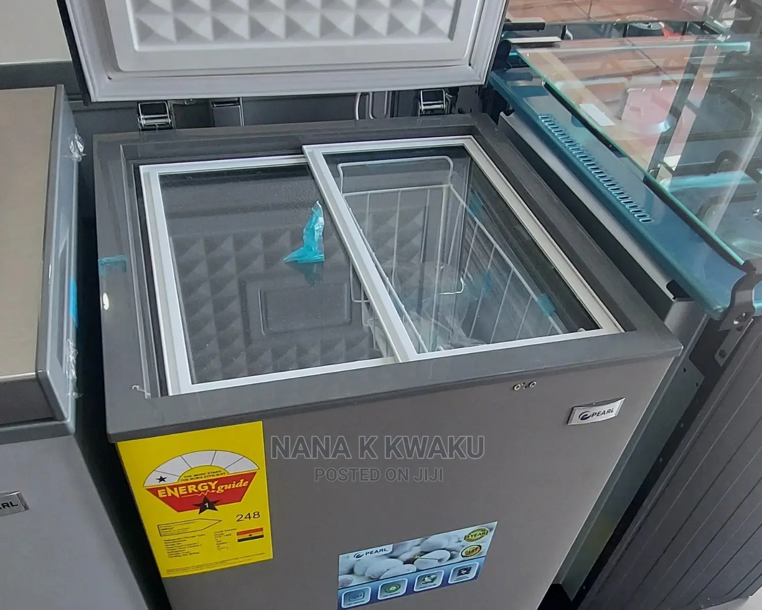 New_pearl 100ltrs Chest Freezer