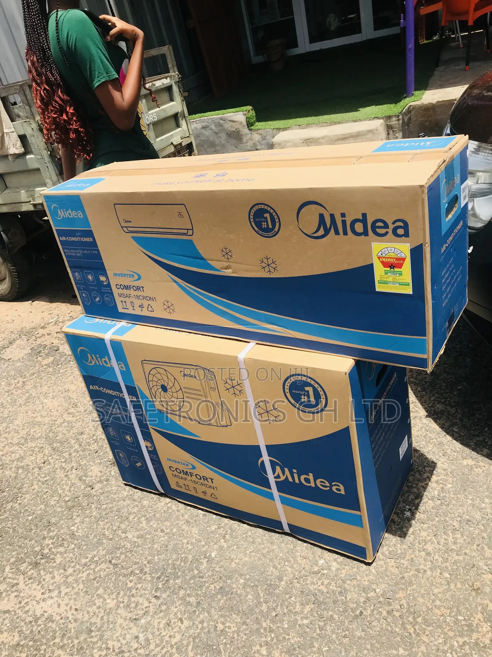 Midea 1.5 HP Split Air Conditioner R22
