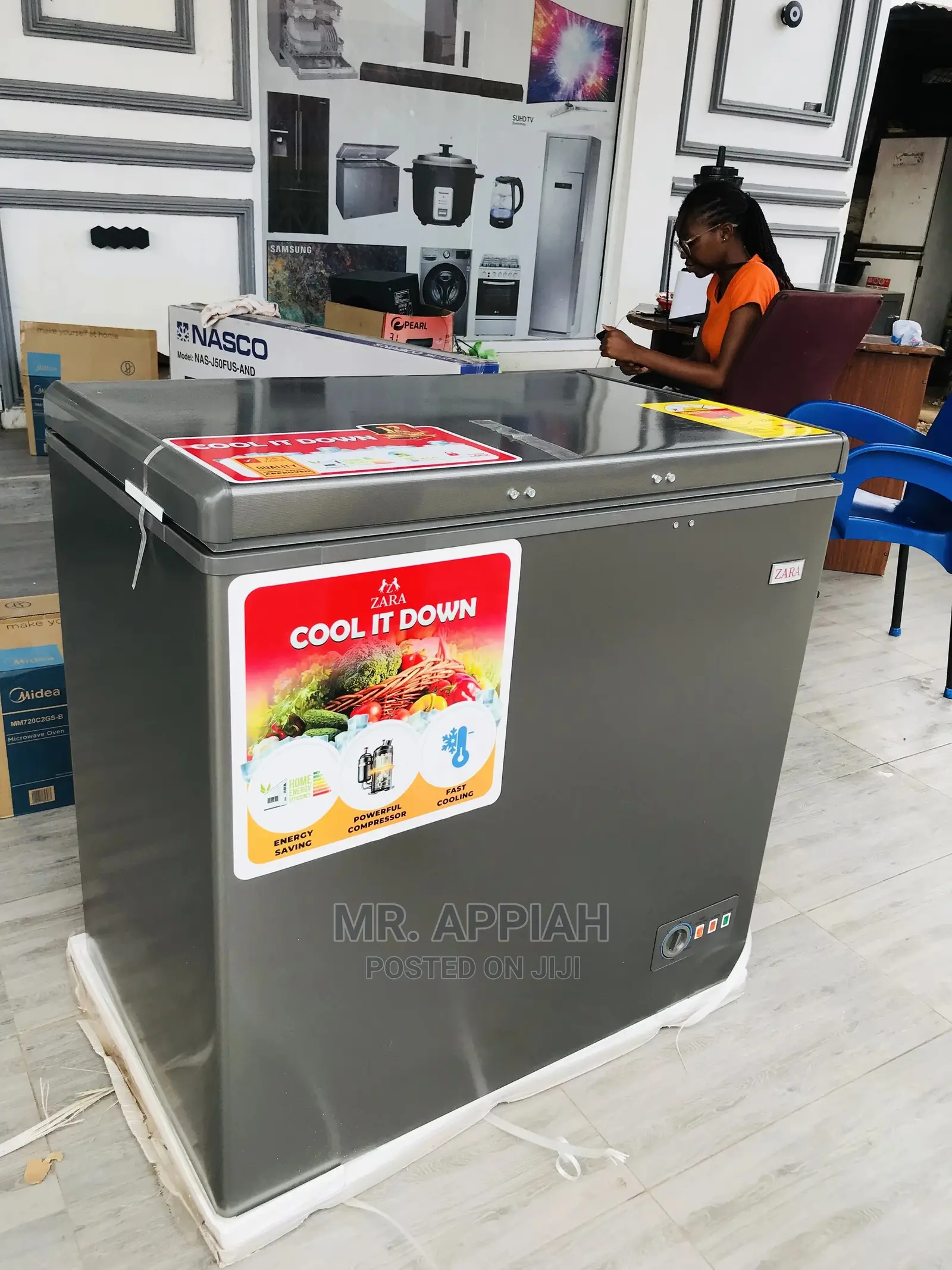 Affordable Zara Chest Freezer (Zara 220).