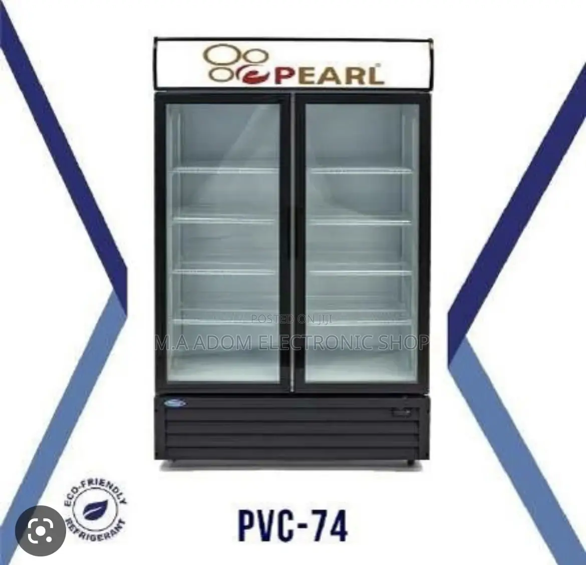 Pearl PVC -U74 Beverage Cooler 568 Litres Fridge