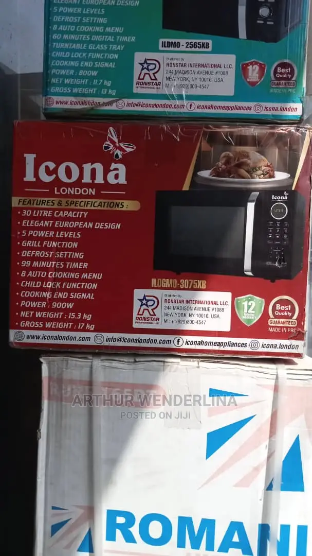 Icona Digital Microwave 30liters With a Grill