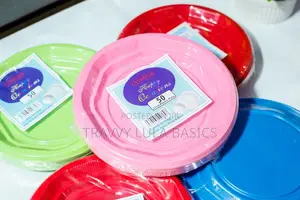 Coloured Durable Disposable Plates