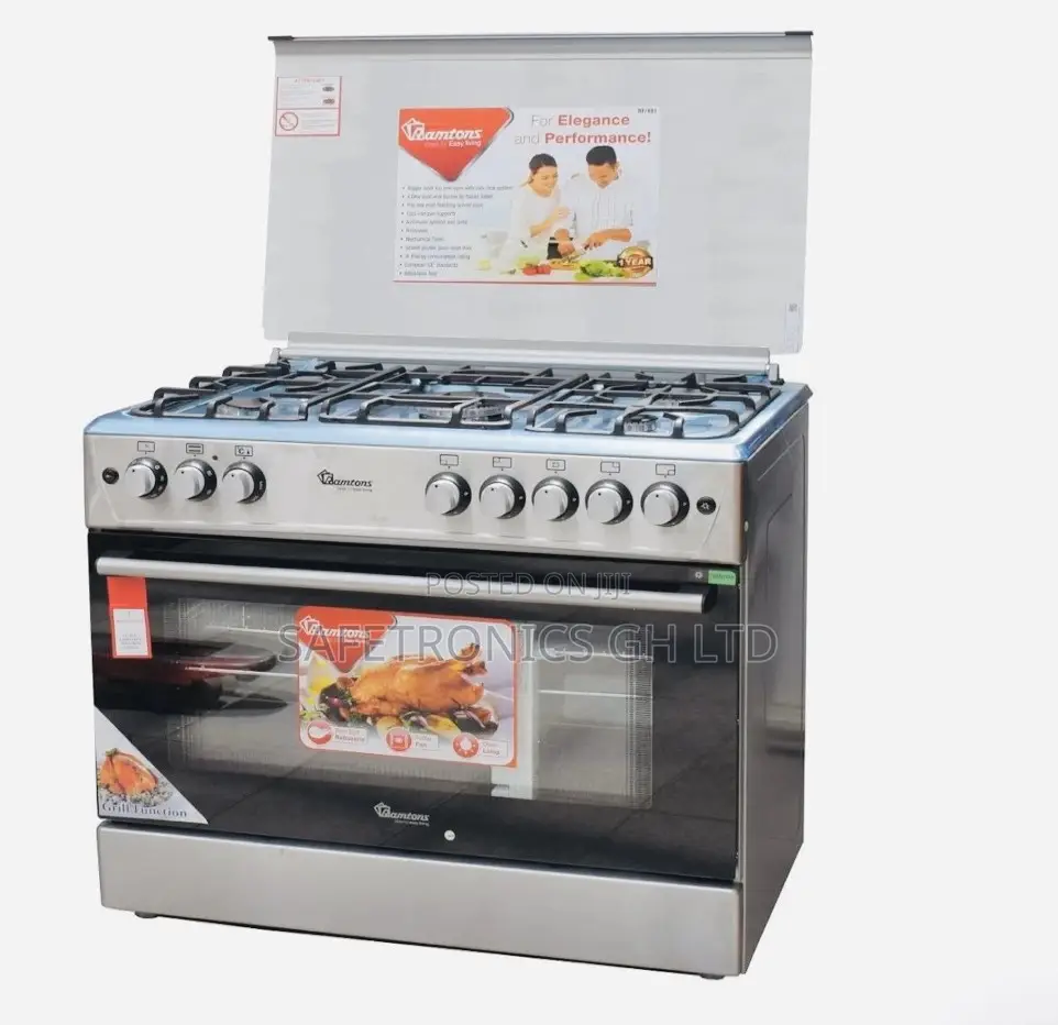 Ferre 5 Gas 60X90 Giant Cooker + Electric Oven