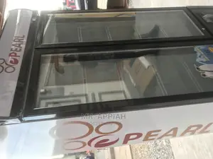 Energy Saving Pearl 568liters Double Door Display Fridge.