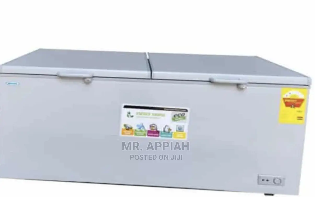Freezer (PCF-850) Pearl Double Chest Freezer.
