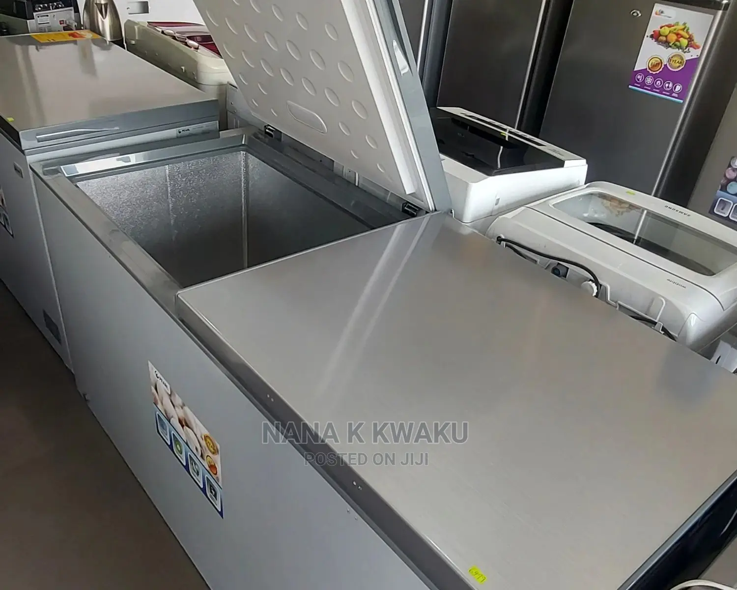 N Pearl Pcf610 Double Door Freezer