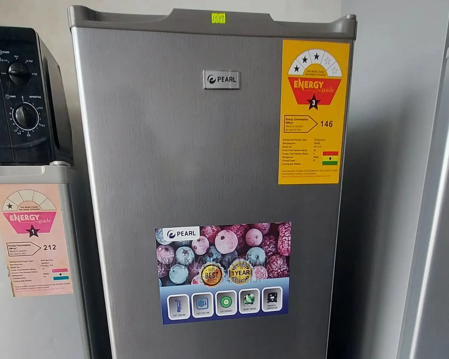 89litr_pearl Single Door Fridge
