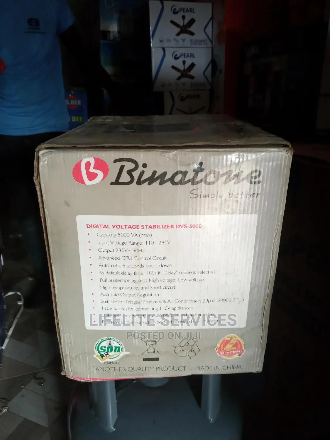 Binatone Digital Stabilizer 5000watt