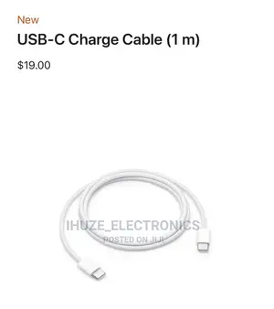 OEM M1/M2/M4 iPad Pro USB-C Charge Cable (1 M)