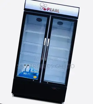 Pearl 568liters Double Door Display Fridge / Beverage Cooler
