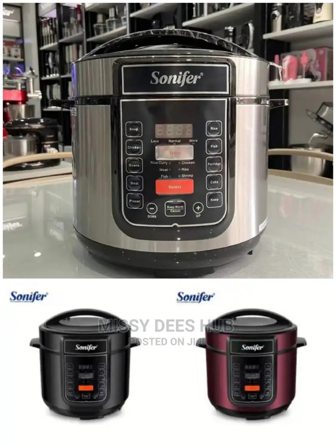 6L Sonifer Pressure Cooker