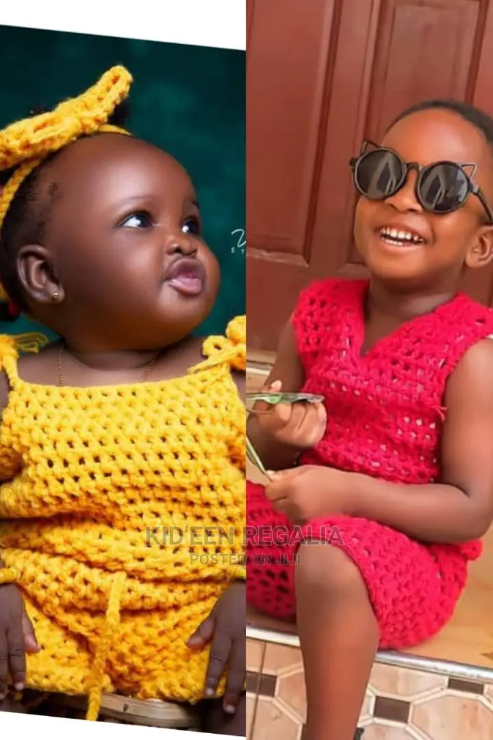 Crochet Dresses for Kids