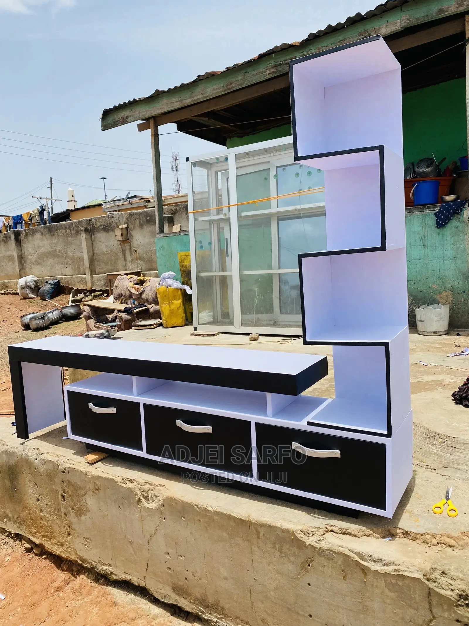 Original Tv Stand With Shelves